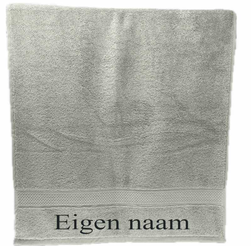 Handdoek - 50x100 - licht grijs