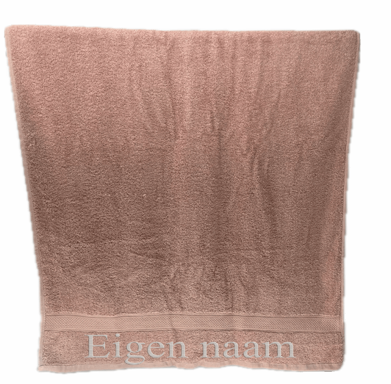 Badlaken - 70x140 - oud roze
