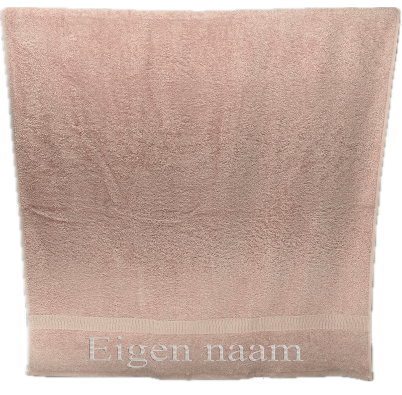 Badlaken-roze - 70x140cm