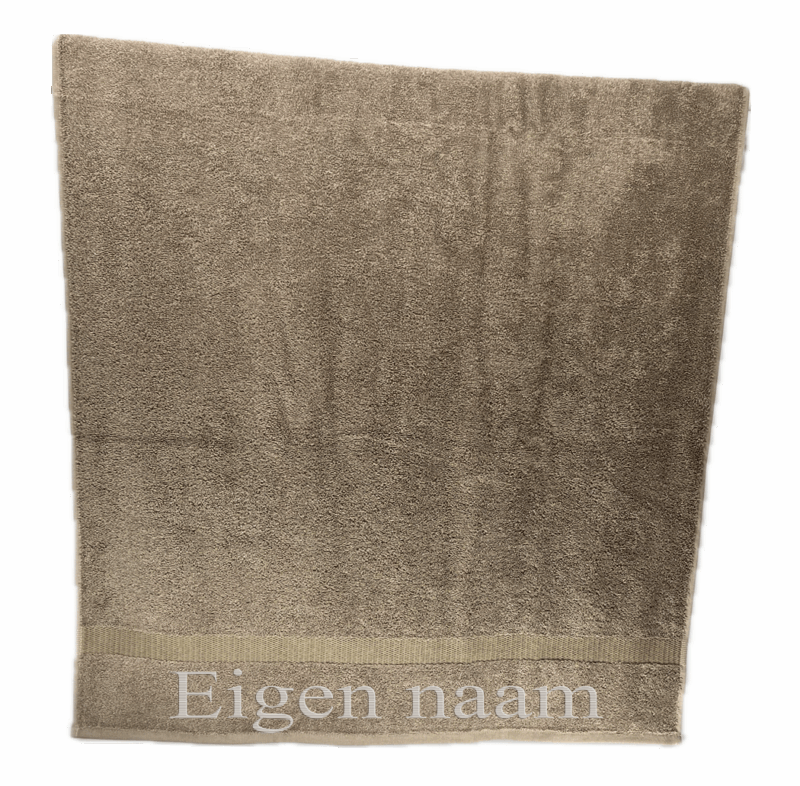 Badlaken-taupe - 70x140cm