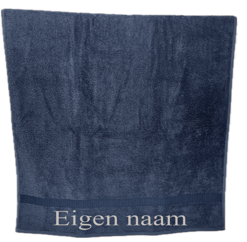 Handdoek-navy - 50x100cm