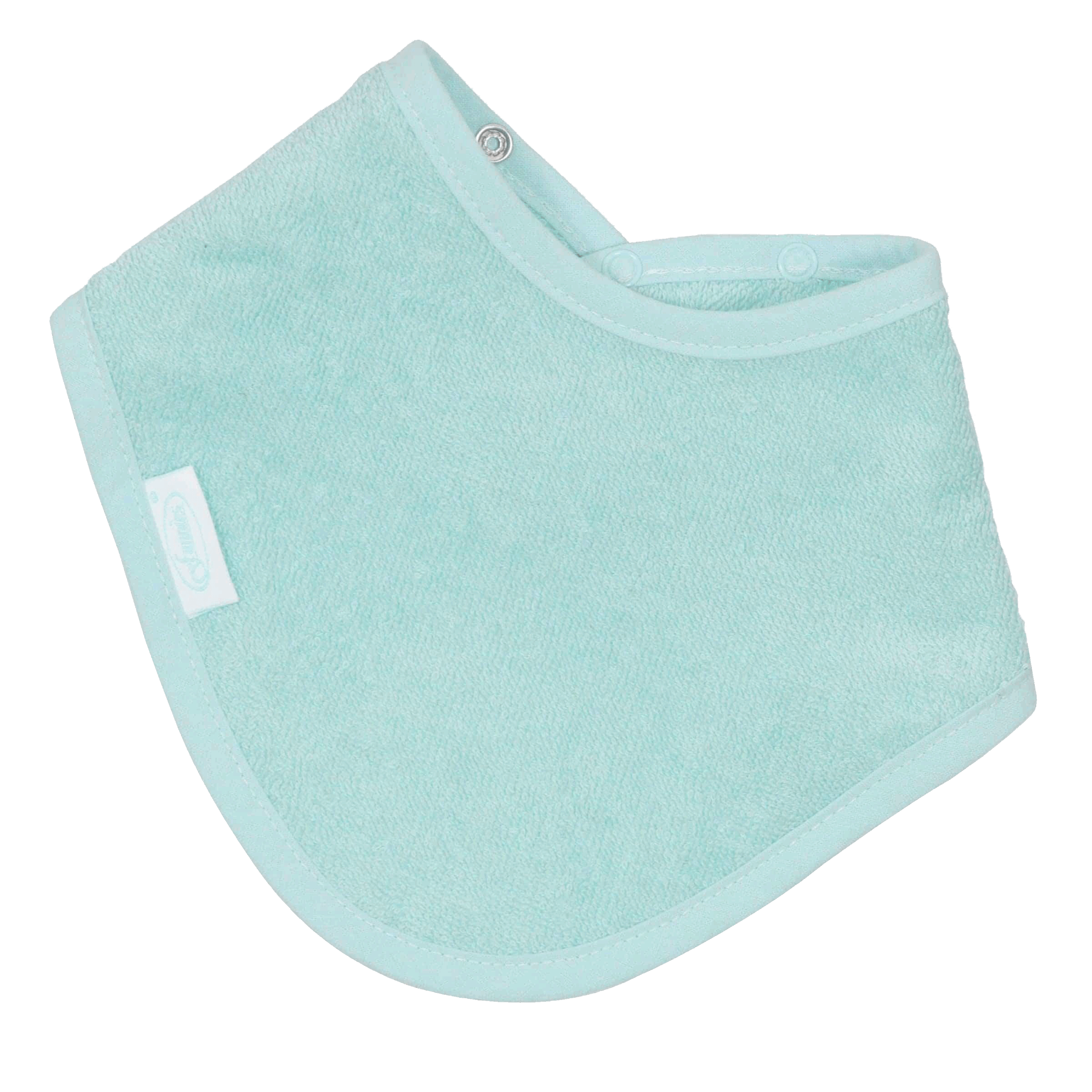 Bandana slabbetje uni line - mint - met GRATIS geborduurde naam - Afbeelding 2