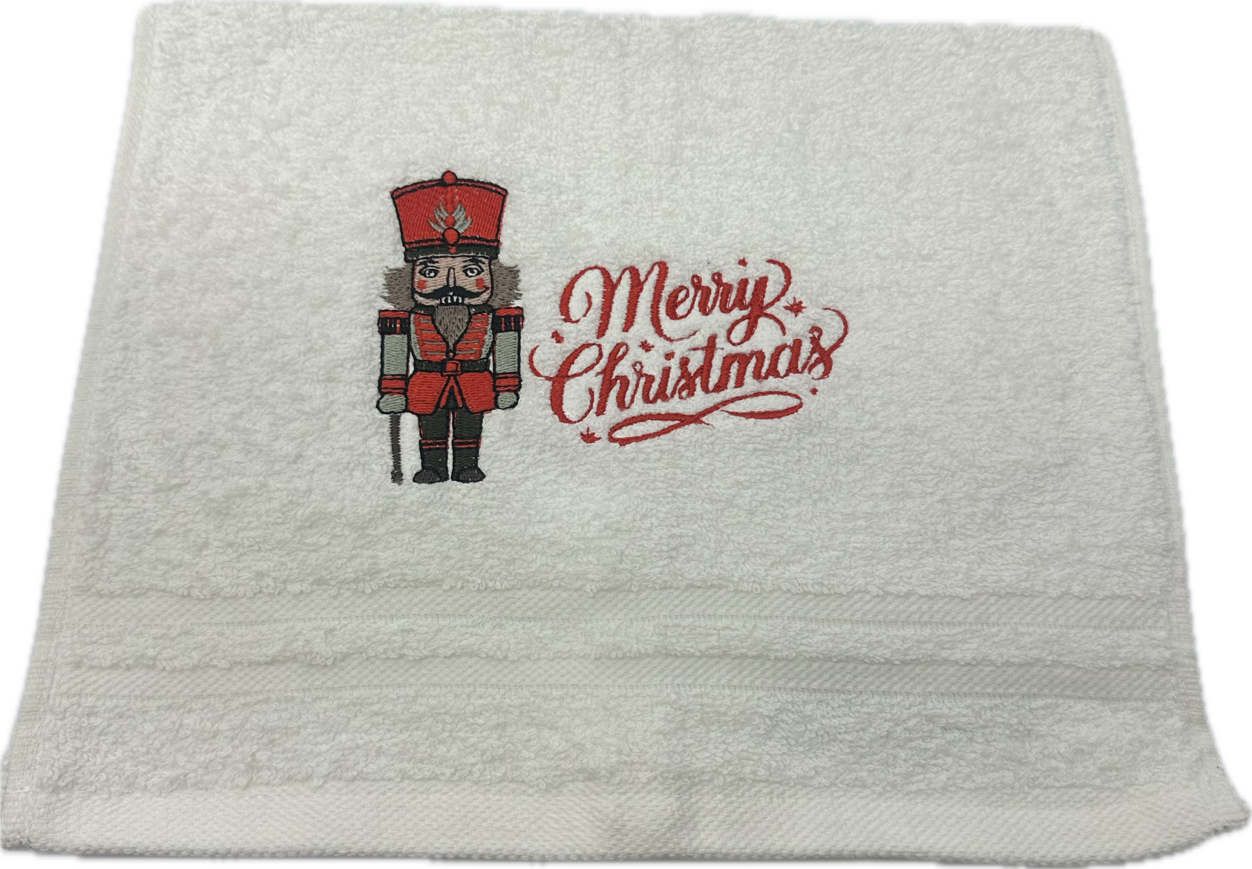 Kerst gastendoekje Notenkraker merry christmas - Afbeelding 2