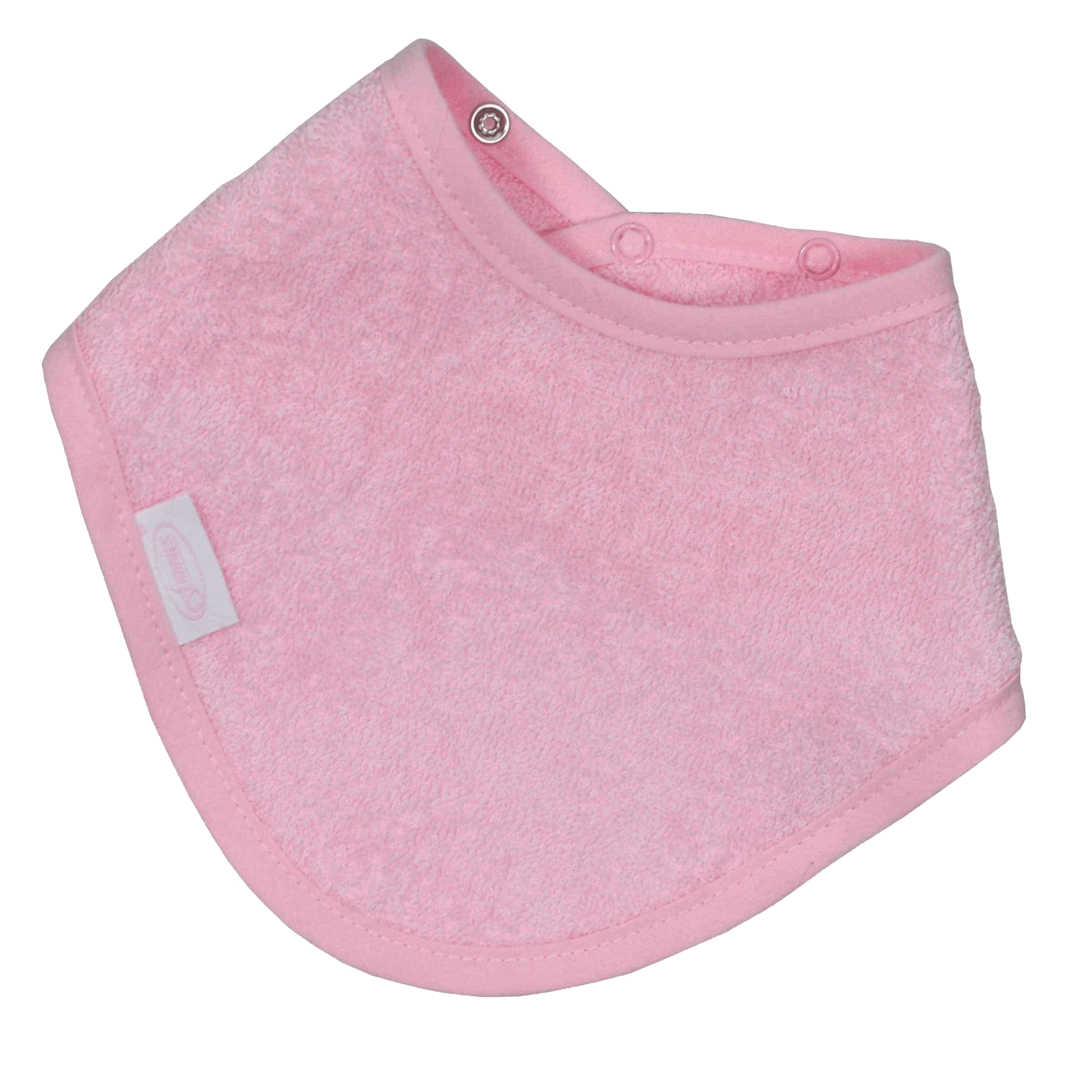 Bandana slabbetje uni line - roze - met GRATIS geborduurde naam - Afbeelding 2